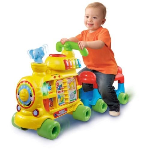 Apoiador / Andador Trem Alfabeto com som e luz - Vtech