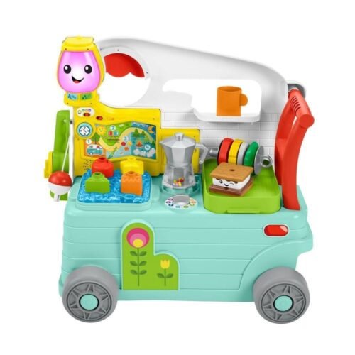 Apoiador / Andador / Centro de Atividades TRAILER DE ACAMPAMENTO RIR E APRENDER -  FISHER PRICE