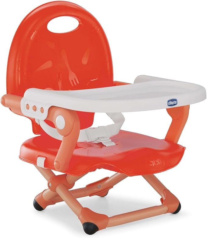 Cadeira de Alimentação - Pocket Snack Poppy Red - Chicco