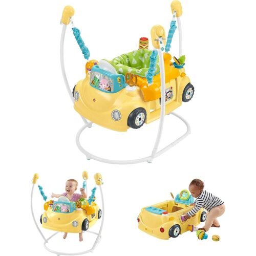 JUMPEROO E CENTRO DE ATIVIDADES 2 EM 1 CARRINHO – FISHER PRICE