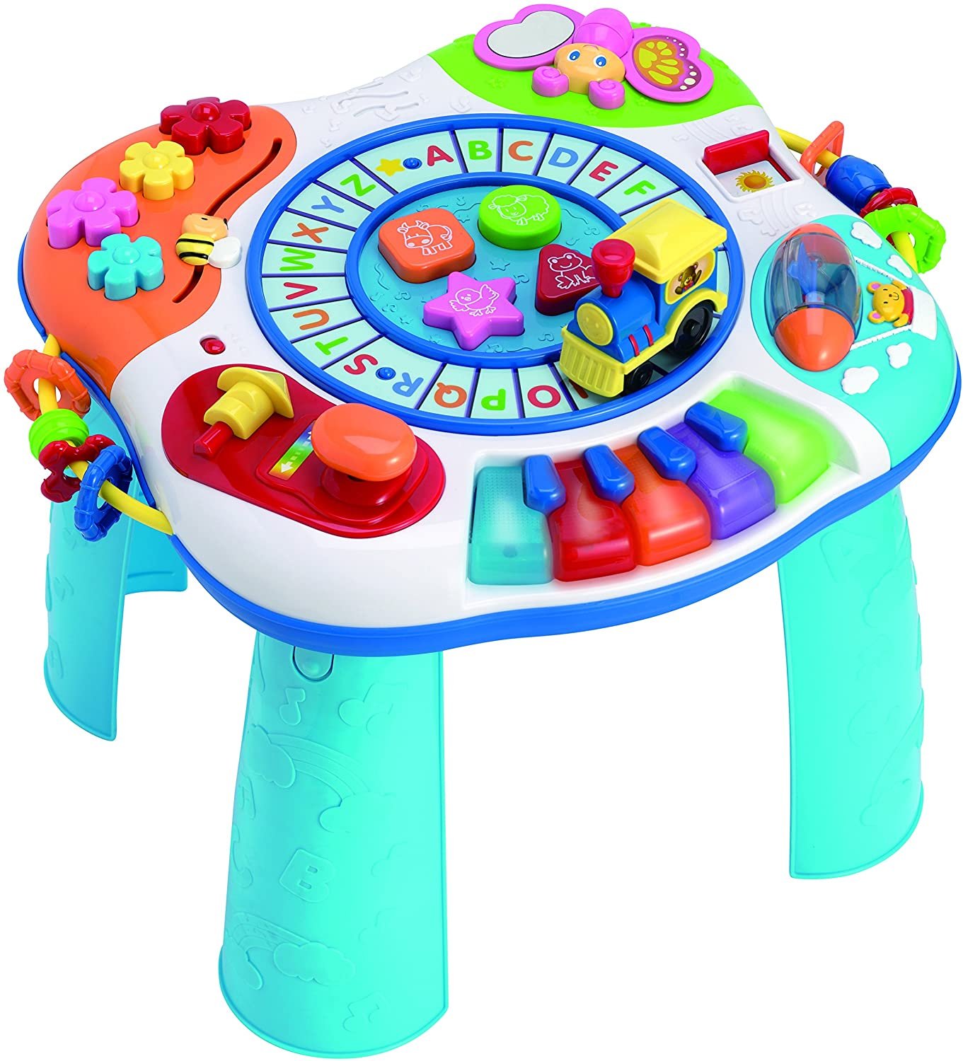 SUPER MESA DE ATIVIDADES PIANO E TREM