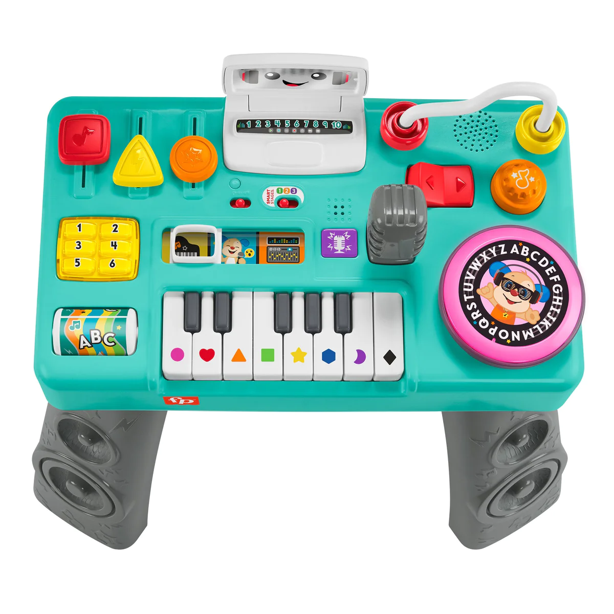 MESA DE ATIVIDADES Mix & Learn Dj Fisher Price